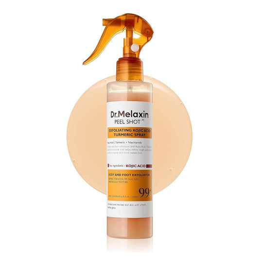 Exfoliante Corporal Spray Kojic y Cúrcuma